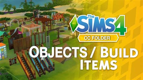 The Sims 4 Buildobjects Cc Folder Free Download Youtube