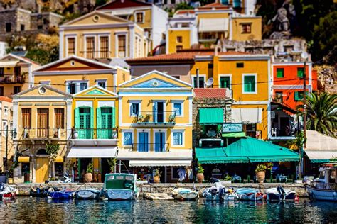 Harbourside In Symi In 2020 Best Greek Islands Greek Islands To