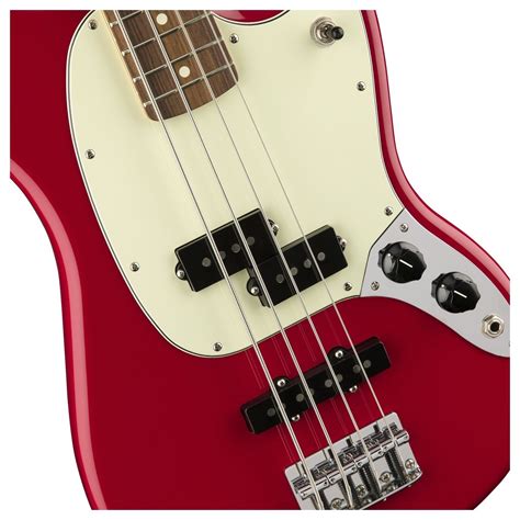 Fender Mustang Bass Pf Torino Red Gear4music