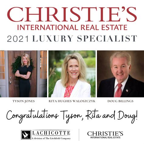 Christies International Real Estate Luxury Specialist Designation