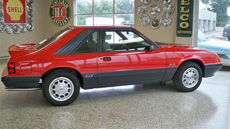 1985 Ford Mustang Gt With Only 99 Miles On The Clock