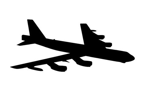 B 52 Aircraft Vector Dxf File Free Download
