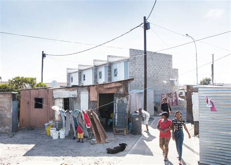 Urban Think Tank Develops Low Cost Housing For South African Slum Vertical Gym Shack House