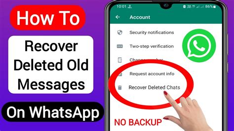 How To Recover Old Whatsapp Deleted Messages 2023 Restore Whatsapp