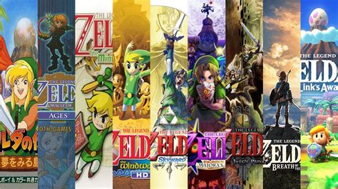 The Evolution Of The Legend Of Zelda Games Youtube