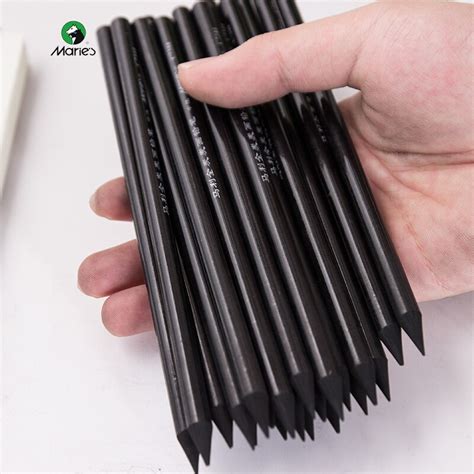 61224pcs Maries Sketch Charcoal Pen Soft Carbonized Pencil Sketch Pen