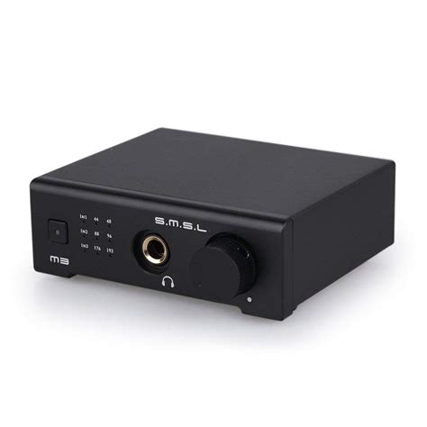 Smsl M3 Usb Dac Amp Multi Function Optical Coaxial Headphone Amplifier
