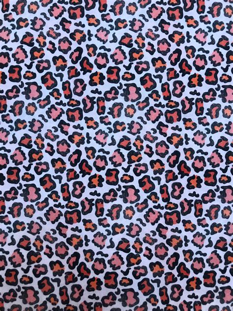 Cheetah Print Fabric Leopard Fabric By The Yard Cheetah Etsy