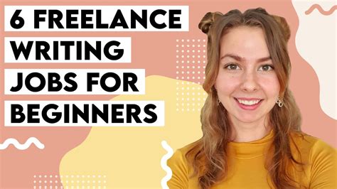 6 Freelance Writing Jobs For Beginners Youtube