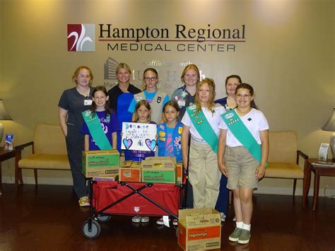 Hampton Regional Medical Center Was Pleased To Receive A Visit From