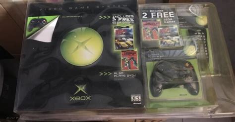 Original Xbox Console Bundle 2001 Brand New Ebay