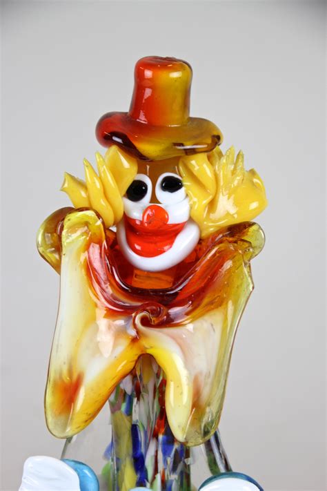 Murano Glass Clown Italy Circa 1950 For Sale At 1stdibs Murano Clown Murano Glass Clowns