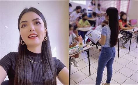 Maestra Bonita De Sonora Se Vuelve Viral En Tiktok Por Dar Clases Muy
