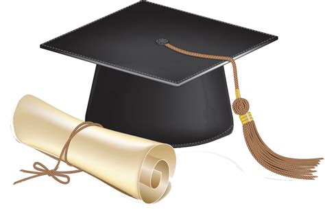 Scholarship Hat Png Image Graduation Diploma Graduate School