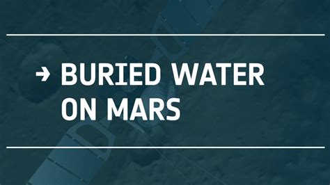 Esa Mars Express Finds More Underground Water On Mars