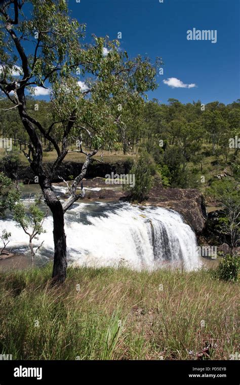 The Millstream Falls Yindinji A Waterfall On The Millstream In The