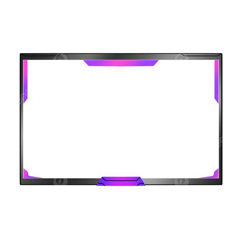 Live Streaming Overlays Png Transparent Border Gaming Overlay Live
