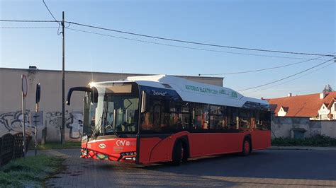 Mzk Ostr W Wielkopolski Linia Solaris Urbino Iv Electric