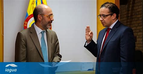 Unimos la oferta y la demanda de produc. Jorge Andrés Carrillo Cardoso, nuevo viceministro de Agua ...