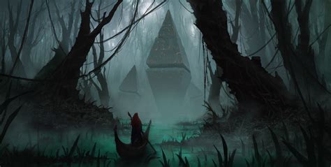 Fantasy Forest Wallpaper By Piotr Dura