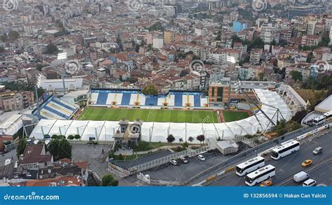 Aereal View Of Recep Tayyip Erdogan Stadium In Kasimpasa Istanbul
