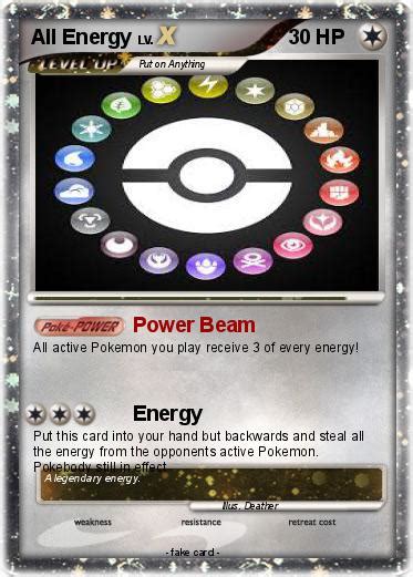 Pokémon All Energy 2 2 Power Beam My Pokemon Card