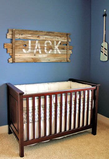 Nautical Nursery Ideas Featuring Diy Crafts Projects