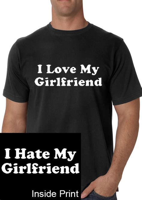 i love i hate my girlfriend reversable t shirt bewild