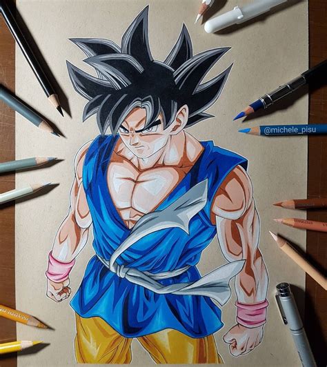 How To Draw Goku Ultra Instinct Step By Step Easy At Drawing Tutorials
