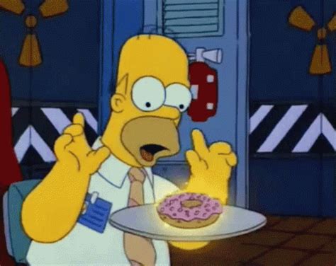 Homer Donut Gifs Tenor