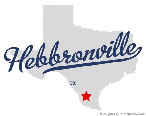 Map Of Hebbronville Tx Texas