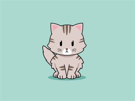 Animated Moving Cats