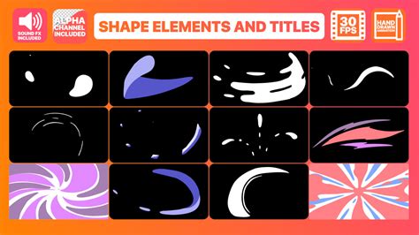 In the browse tab of the essential graphics. Shape Elements And Titles - After Effects Templates ...