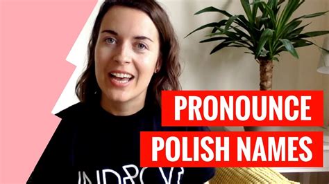 how to pronounce polish names learn polish youtube