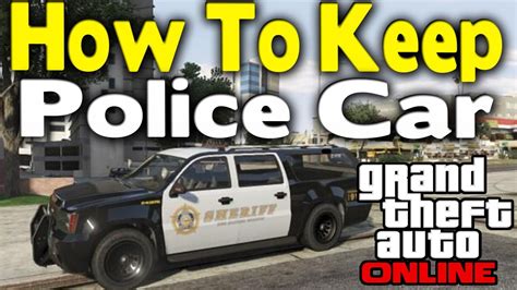 (2021) how to get all police cars in gta 5 online and fix them! GTA Online - HOW TO KEEP A POLICE CAR [GTA V Multiplayer ...