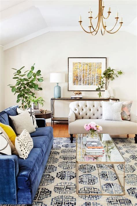 A Classic Living Room Full Of Pattern