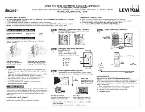 Leviton Photoelectric Switch Wiring Diagram Wiring Digital And Schematic