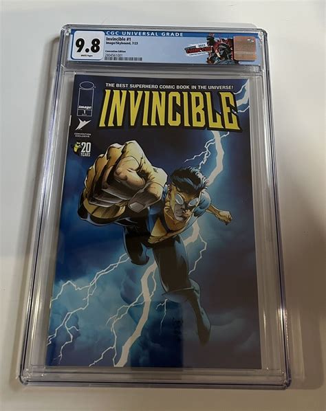 Invincible 1 Cgc 98 Sdcc Edition 2023 Capullo Variant Ebay