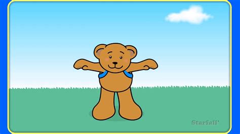 Starfall Teddy Bear Teddy Bear Youtube