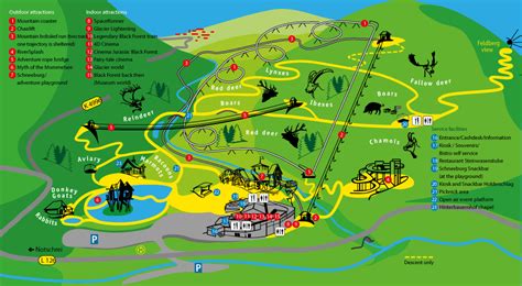 Map Mapa De La Selva Negra En Alemania