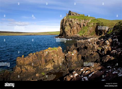 Duntulm Castle Isle Of Skye Stock Photo Alamy