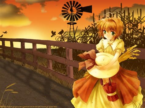 Online Crop Girl Anime Character In White Dress With White Hat