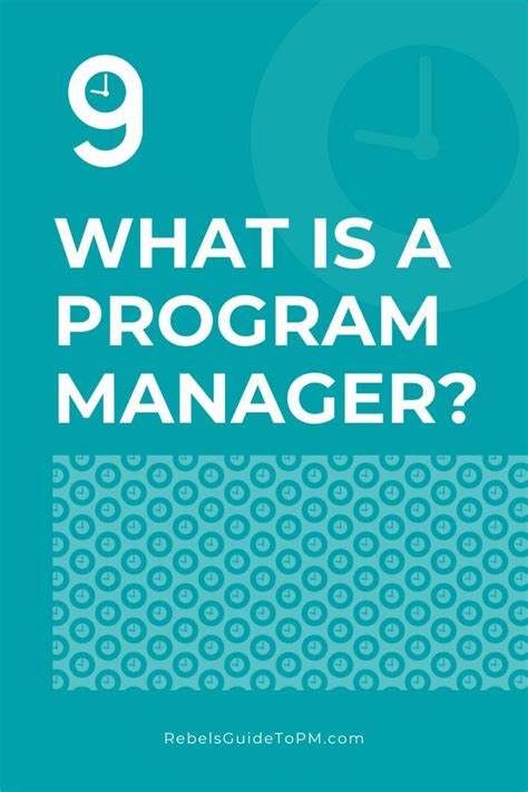 What Is A Program Manager