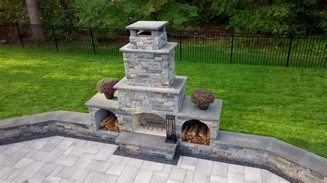 Outdoor Stone Fireplace Images Ezzeyn