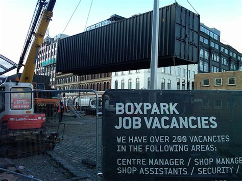 Boxpark Pop Up Shipping Container Mall