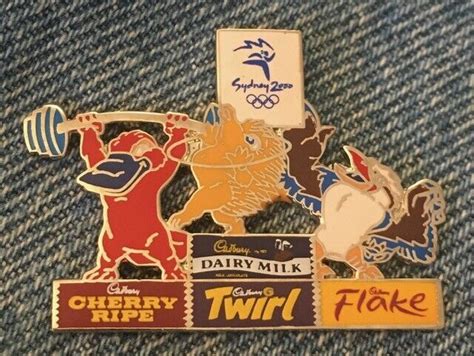 2000 Olly Syd Millie Sydney Olympic Pin ~ Provider ~ Cadbury ~ By Trofe