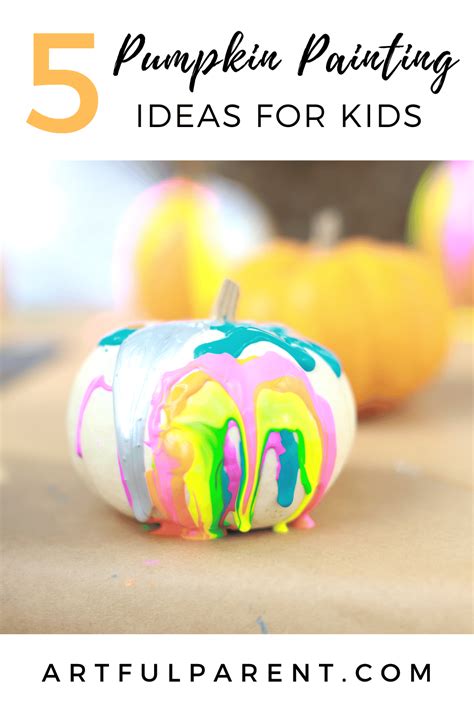 5 Pumpkin Painting Ideas For Kids In 2022 Painted Pumpkins Halloween
