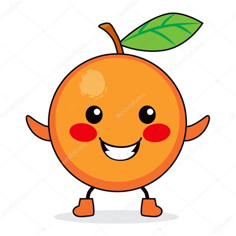 Dibujos Animados De Fruta Naranja 2023