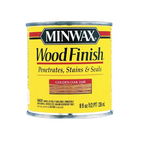 Minwax 22102 12 Pint Golden Oak Wood Finish Interior Wood Stain