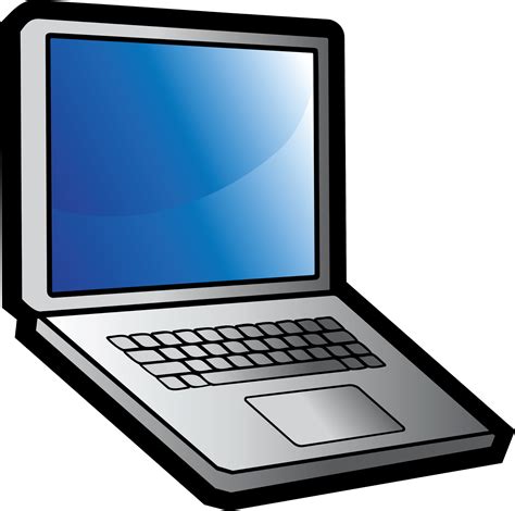 Cartoon Computer Png Laptop Clipart Computer Cartoon Clip Transparent